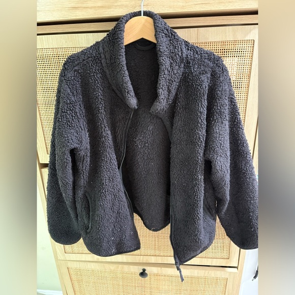 UNIQLO Back Fleece jacket Size7-8 - Picture 1 of 5